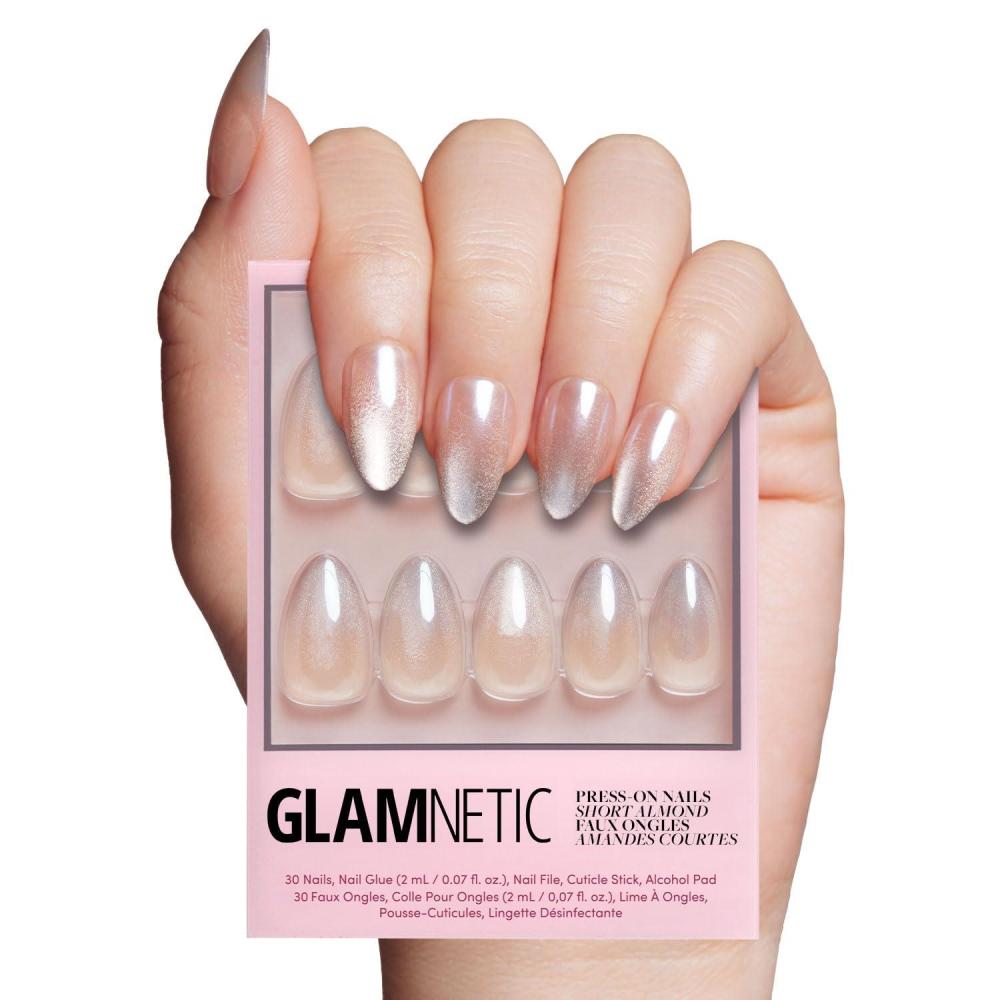 imageGlamnetic Press On Nails  Fall Mauve  Opaque Muted Blush Mauve Short Oval Fake Nails Salon Quality  15 Sizes  30 Nail Kit3M  Polar Night