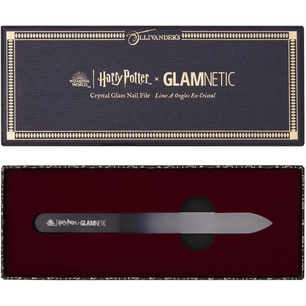 imageHarry Potter x Glamnetic Crystal Glass Nail File  AllinOne Nail File for Shaping Smoothing amp Polishing  Lightweight amp Easy to Use