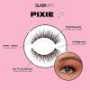 Glamnetic Magnetic Eyelashes – Pixie | Brown Lashes Short Magnetic Lashes, 60 Wears Reusable Natural Eyelashes Cat Eye flared Natural Look, Brown Eyelash – 1 Pair