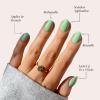 Glamnetic Press On Nails – Fall Mauve | Opaque Muted Blush Mauve Short Oval Fake Nails, Salon Quality | 15 Sizes – 30 Nail Kit(2J – Mint Green)