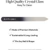 Harry Potter™ x Glamnetic Crystal Glass Nail File | All-in-One Nail File for Shaping, Smoothing & Polishing | Lightweight & Easy to Use