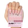 Glamnetic Press On Nails – Creamer | UV Finish Neutral Ombre Short Round Nails, Salon Quality | 15 Sizes – 30 Nail Kit with Glue(Cloud 9)