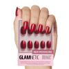 Glamnetic Press On Nails – Fall Mauve | Opaque Muted Blush Mauve Short Oval Fake Nails, Salon Quality | 15 Sizes – 30 Nail Kit(1C – Cherry Glaze)