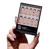 Glamnetic x Fanatics Press On Nails – Philadelphia Eagles | Short Almond Fake Nails, NFL Eagles Green French Tips, Football Nails, Salon-Quality | 15 Sizes – 30 Nail Kit with Glue(6 – New England Patriots)