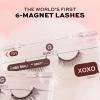 Glamnetic Magnetic Eyelashes – Lucky | Short Magnetic Lashes, 60 Wears Reusable High Volume Faux Mink Lashes, Cat Eye Flared – 1 Pair(XOXO)
