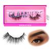 Glamnetic Magnetic Eyelashes – Lucky | Short Magnetic Lashes, 60 Wears Reusable High Volume Faux Mink Lashes, Cat Eye Flared – 1 Pair(Verified)