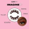 Glamnetic Magnetic Eyelashes – Imagine | Brown Lashes Short Magnetic Lashes, 60 Wears Reusable Natural Eyelashes Wispy Cute Natural Look, Brown Eyelash – 1 Pair
