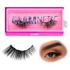 Glamnetic Magnetic Eyelashes – Babygirl | Short Magnetic Lashes, 60 Wears Reusable Faux Mink Lashes, Wispy Round Natural Look – 1 Pair(Vibe)