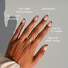 Glamnetic Press On Nails – Honeydewy | Short Squoval Fake Nails in Mint Green with Glazed Finish, Salon Quality | 15 Sizes – 30 Nail Kit with Glue(Cherry Mood)