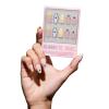 Glamnetic Press On Nails – Short Oval Fake Nails with Blue French Tips, Polka Dots & Whale Accents | Salon Quality Summer Nails | Whale Waves | 15 Sizes – 30 Nail Kit with Glue(Aperitivo Hour)