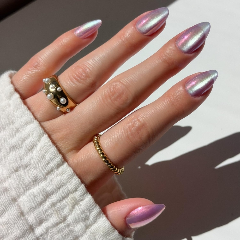 image:imageGlamnetic Press On Nails  Medium Coffin Fake Nails  Glazed Red Press On Nails Salon Quality Kit with Glue  Runway Red  30 Nail Set in 15 Sizes2D  Iconic Oyster