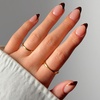 Glamnetic Press On Nails – Extra Short Fake Nails | Tortoiseshell French Tip Press On Nails, Salon Quality Kit with Glue | Unbothered – 30 Nail Set in 15 Sizes(2D – The Original)