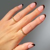 Glamnetic Press On Nails – Extra Short Fake Nails | Tortoiseshell French Tip Press On Nails, Salon Quality Kit with Glue | Unbothered – 30 Nail Set in 15 Sizes(2B – No Apologies)