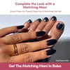 Glamnetic Press On Toenails – Natural Fake Nails | Sun-Kissed Coral Glazed Press On Toenails, Salon Quality Press On Nails Kit with Glue | Lush Coral – 32 Nail Set in 16 Sizes(8 – Boba)
